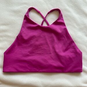 Left on Friday Hi Dive Top, Hot (Pink), Size Medium